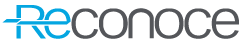 Logo de Reconoce, formado por letras